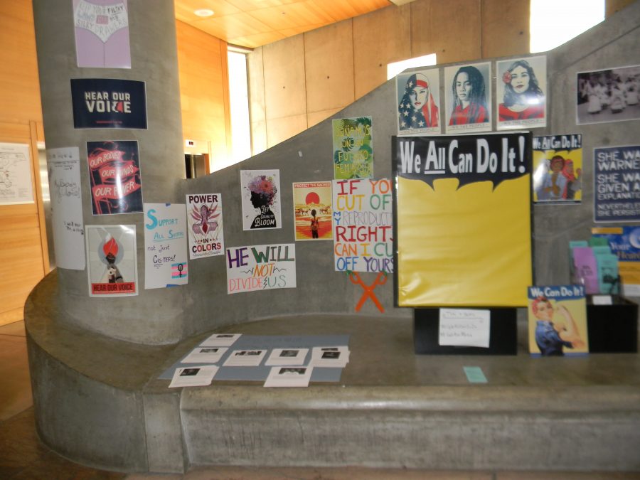 Art created by Mesa students on displaying the LRC until April 1. 